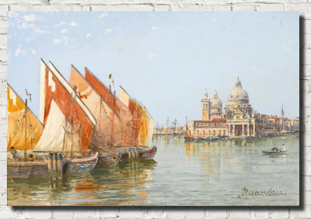 Fishing Boats, Venice, Antonietta Brandeis Fine Art Print