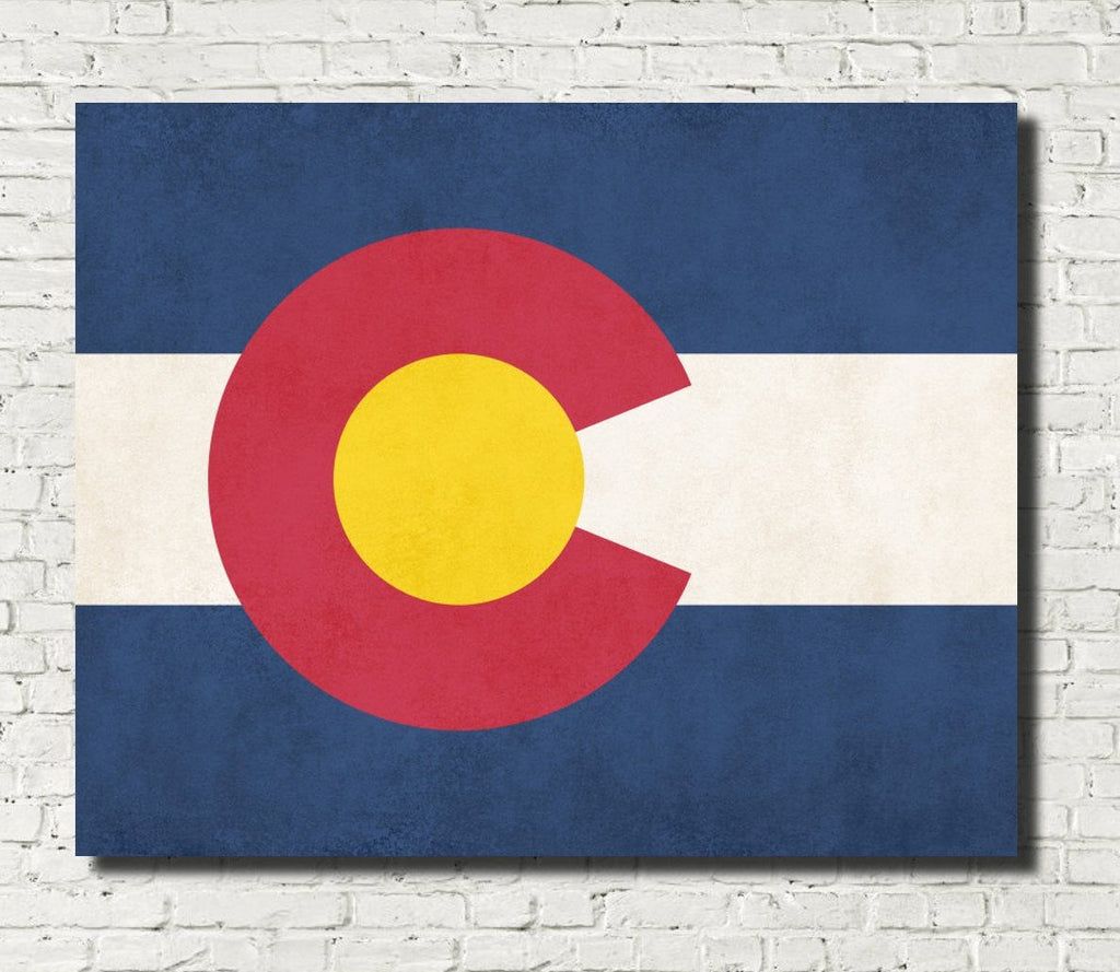 Colorado State Flag Print