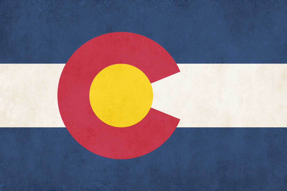 Colorado State Flag Print