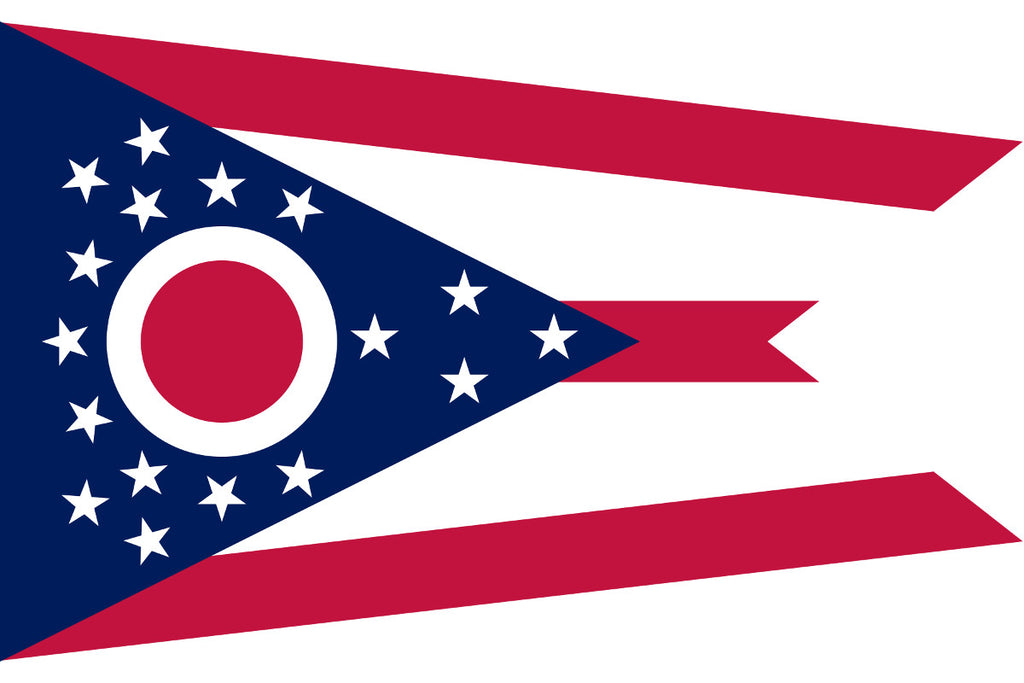 Ohio State Flag Print