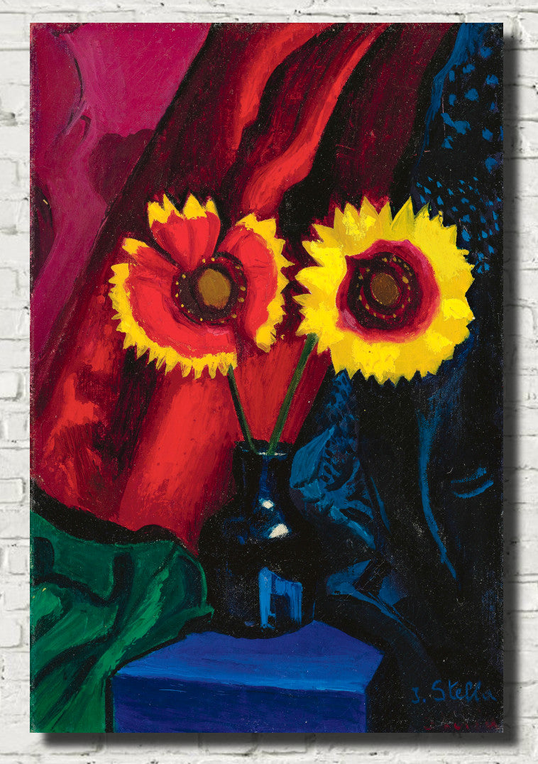 Joseph Stella Fine Art Print, Floral Still Life