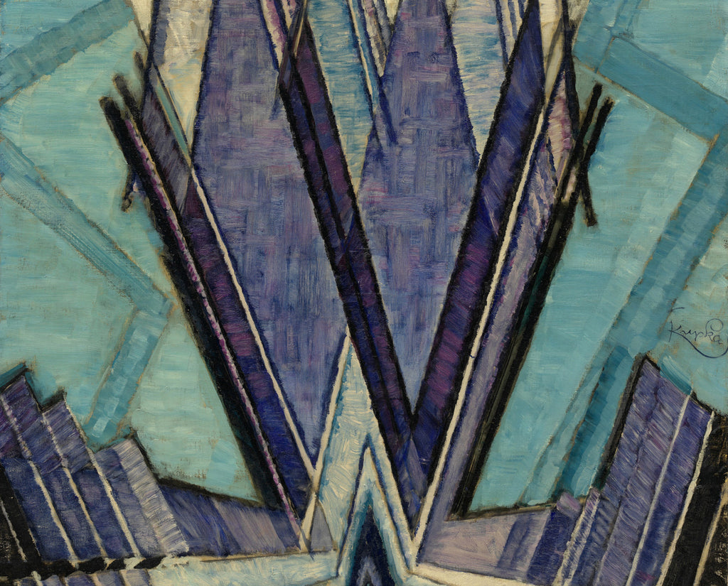 Frantisek Kupka Fine Art Print, Form of Blue B I