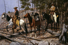 Frederic Remington, Old Masters Print : Prospecting for Cattle Range