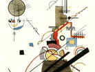 Frohlicher Augsteig,  Wassily Kandinsky Fine Art Print, Geometric Abstract Art