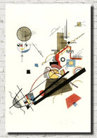 Frohlicher Augsteig,  Wassily Kandinsky Fine Art Print, Geometric Abstract Art