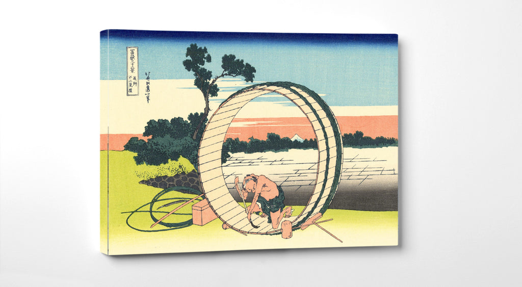 36 Views of Mount Fuji, Fujimi Fuji, Katsushika Hokusai, Japanese Print
