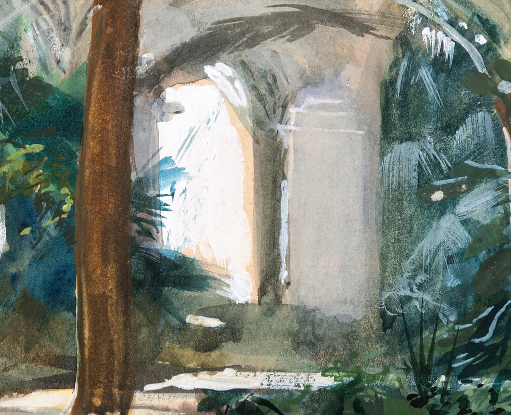 Garden in Algiers, Anders Zorn Fine Art Print
