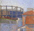 Paul Signac Fine Art Print, Gasometers at Clichy