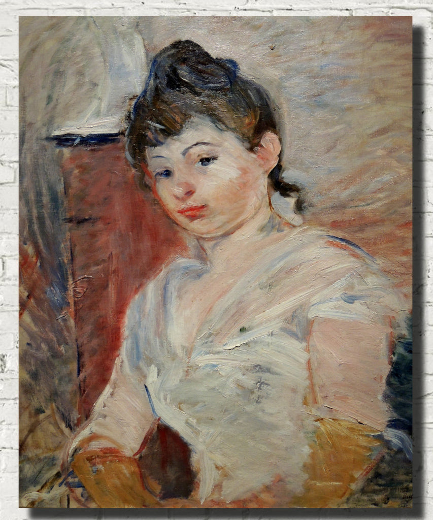 Berthe Morisot, French Fine Art Print : Girl in White