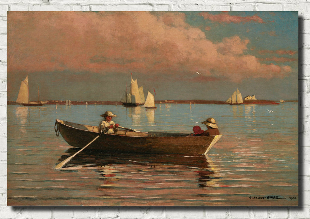 Winslow Homer Fine Art Print :  Gloucester Harbor