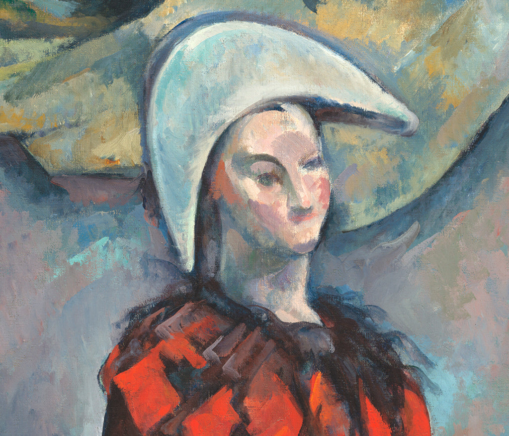 Paul Cézanne Post-Impressionist Fine Art Print, Harlequin