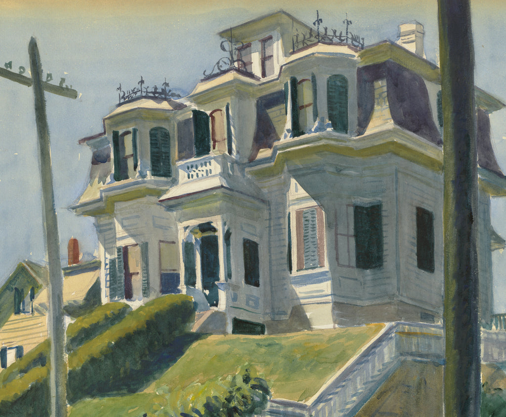 Edward Hopper Fine Art Print, Haskells House