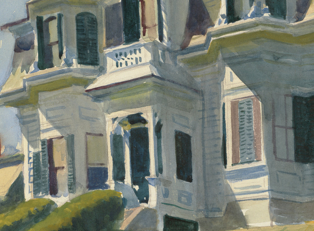 Edward Hopper Fine Art Print, Haskells House