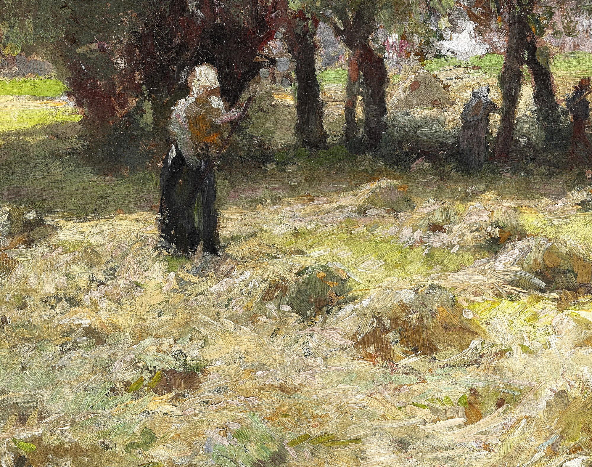 Bertha Wegmann Fine Art Print, Hay Turning