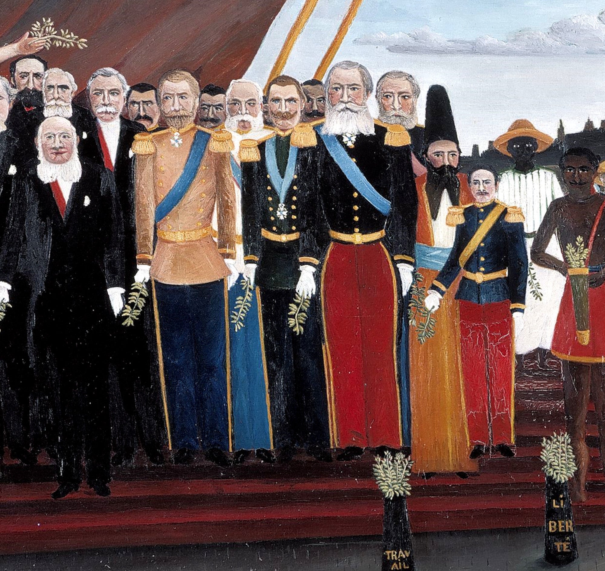 Henri Rousseau, Post- Impressionist Fine Art Print, Representatives of Foreign Powers