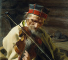 Hins Anders, Musician Portrait, Anders Zorn Fine Art Print