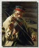 Hins Anders, Musician Portrait, Anders Zorn Fine Art Print