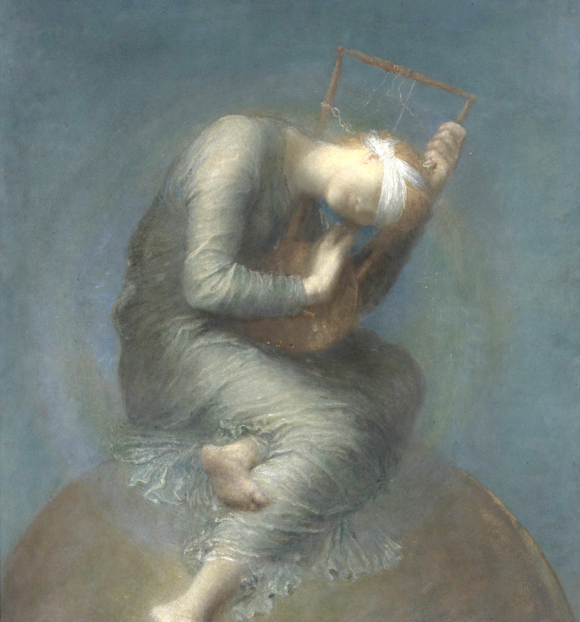 George Frederic Watts Fine Art Print, Hope