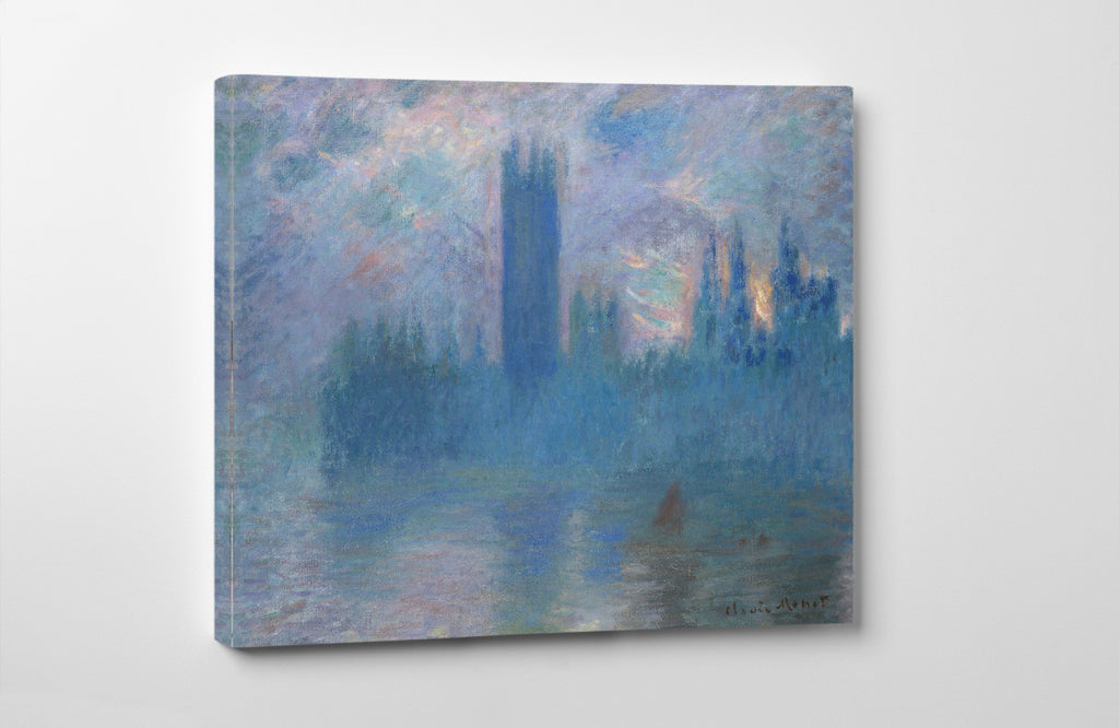 Claude Monet, Houses of Parliament, London, Canvas Reproduction