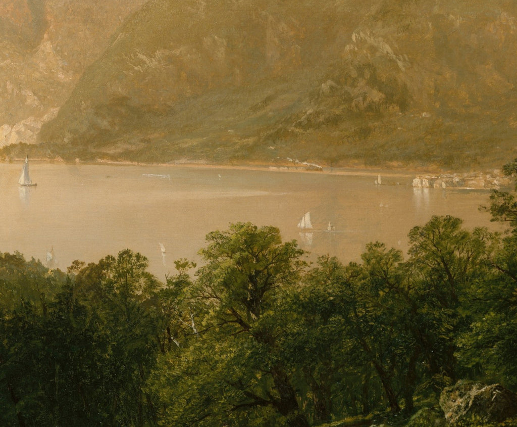 Hudson River Scene, John Frederick Kensett Fine Art Print