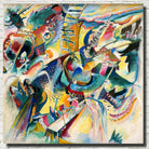 Wassily Kandinsky Fine Art Print, Abstract Composition Improvisation Gorge