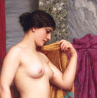 John William Godward Fine Art Print : In the Tepidarium