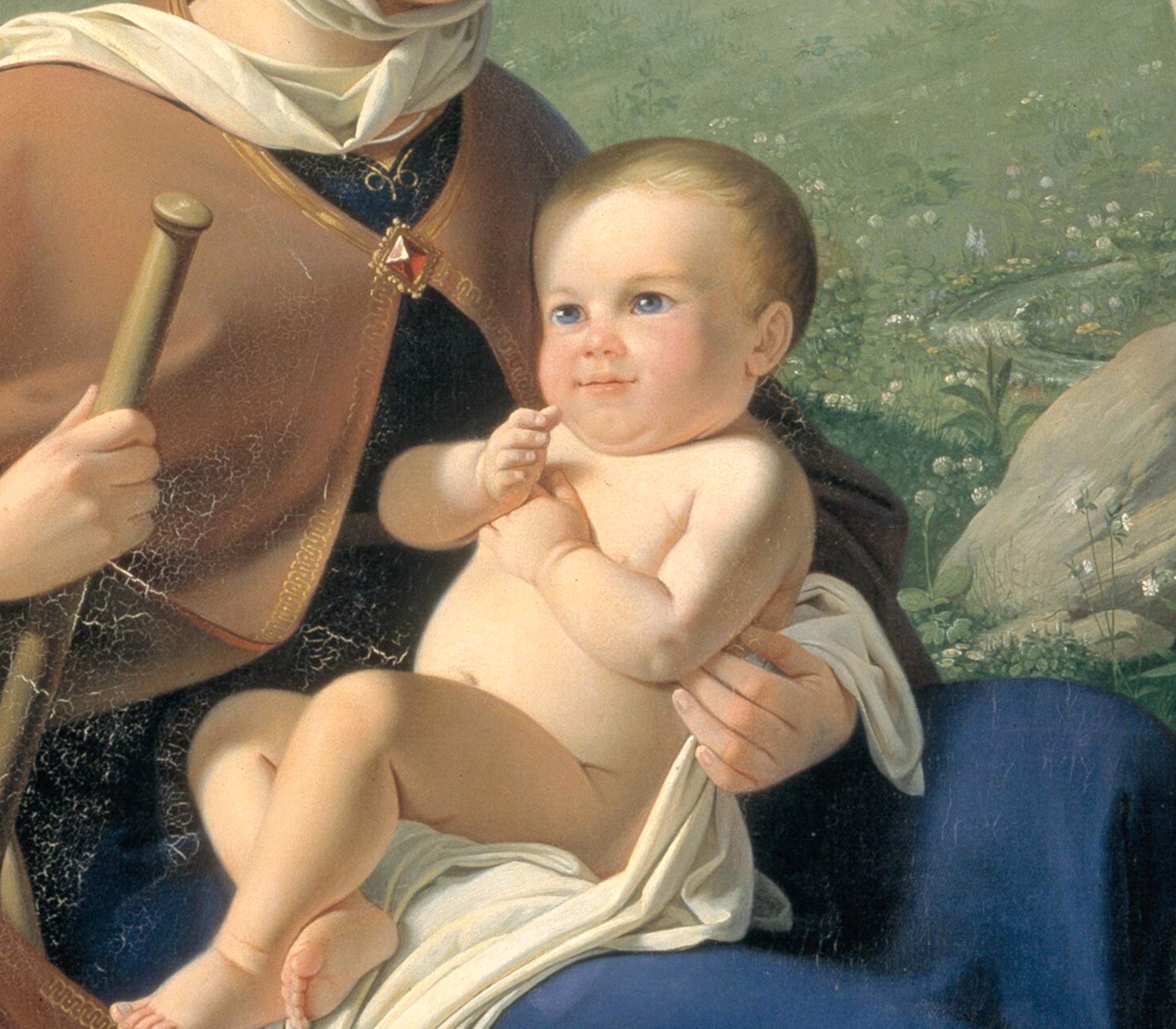 Ditlev Blunck Fine Art Print : Infancy, The Four Ages of Man