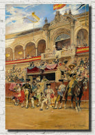 Inside The Bullring, José García Ramos Fine Art Print