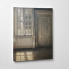 Vilhelm Hammershoi, Interior, Sunlight on the Floor, Gallery Quality Canvas Reproduction