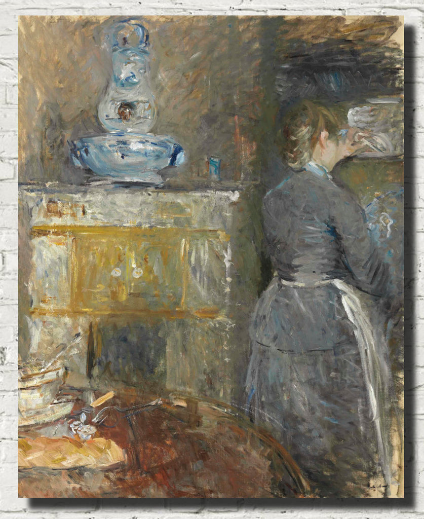 Berthe Morisot, French Fine Art Print : The Dining Room