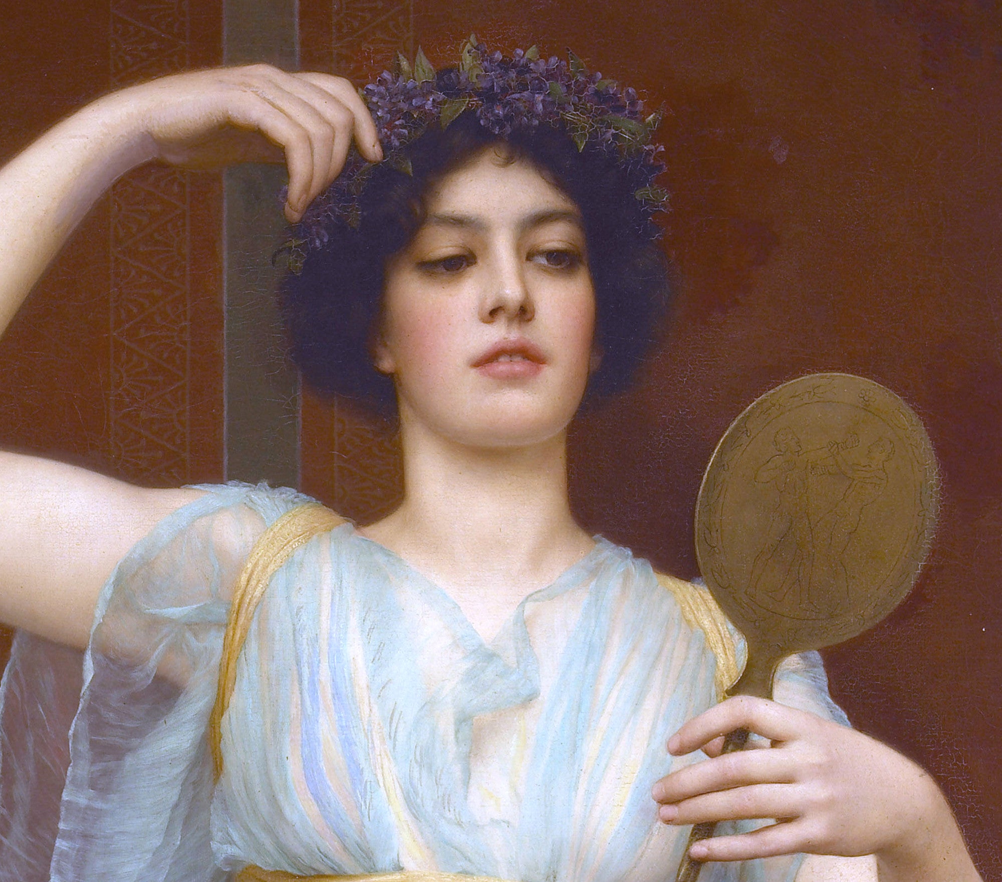 John William Godward Fine Art Print : Ione