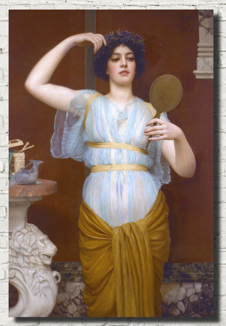 John William Godward Fine Art Print : Ione