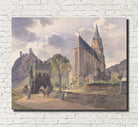 Jakob Alt Fine Art Print: Burg Schönburg