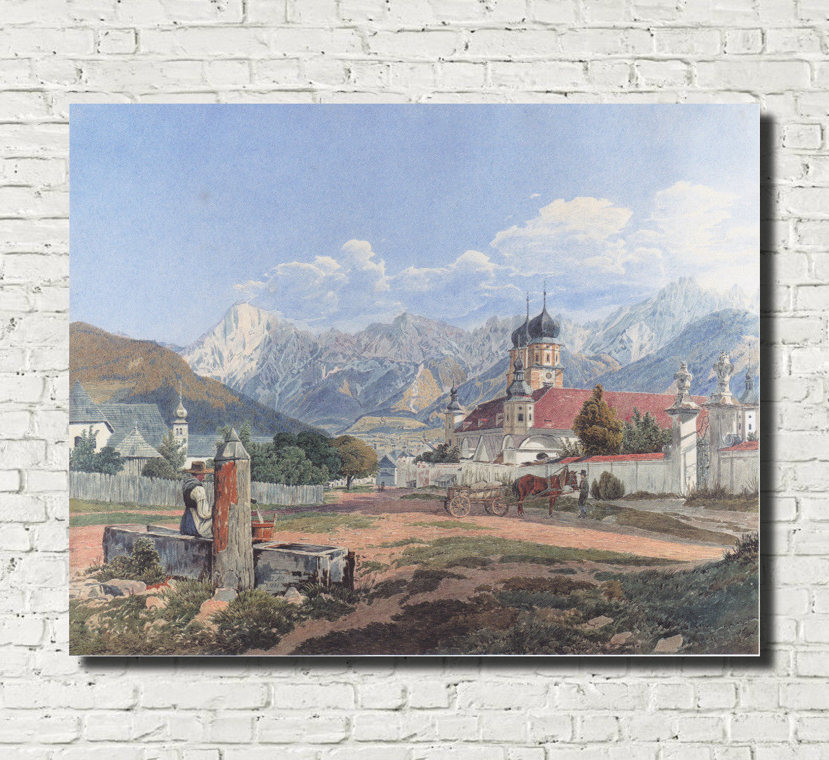 Jakob Alt Fine Art Print: Stift Admont