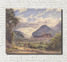 Jakob Alt Fine Art Print: Stift Wilten bei Innsbruck