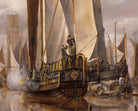 Jan van de Cappelle Fine Art Print, States General Yacht Firing a Salute