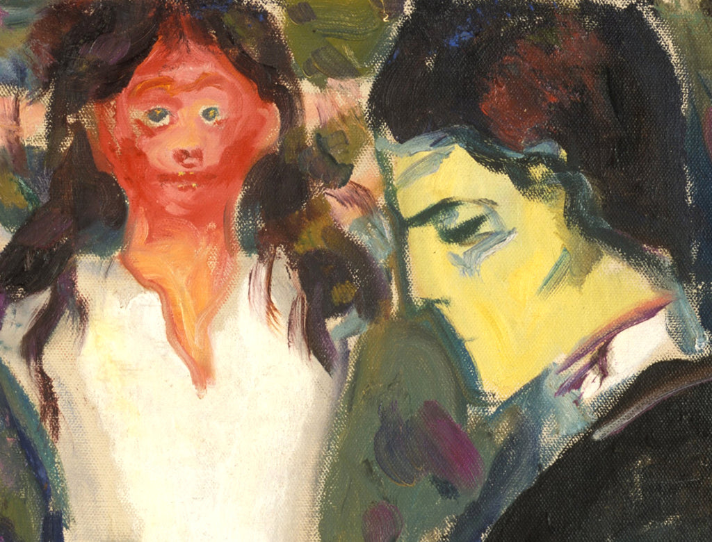 Edvard Munch Fine Art Print, Jealousy