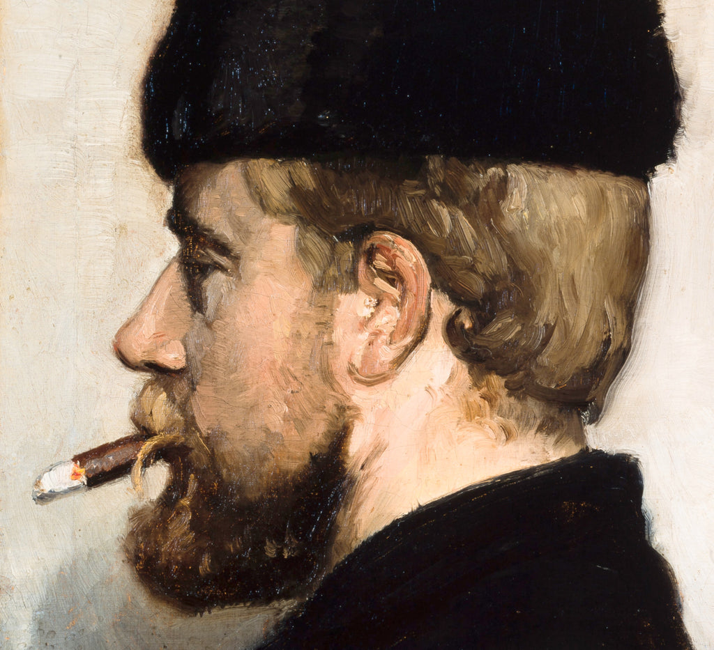 Michael Ancher Fine Art Print, Portrait of Jens Vige