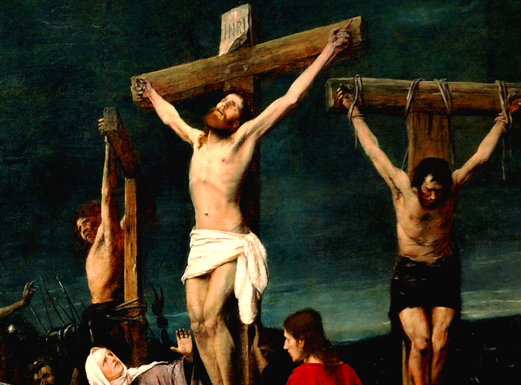 Mihály Munkácsy Fine Art Print, Jesus Crucifxion