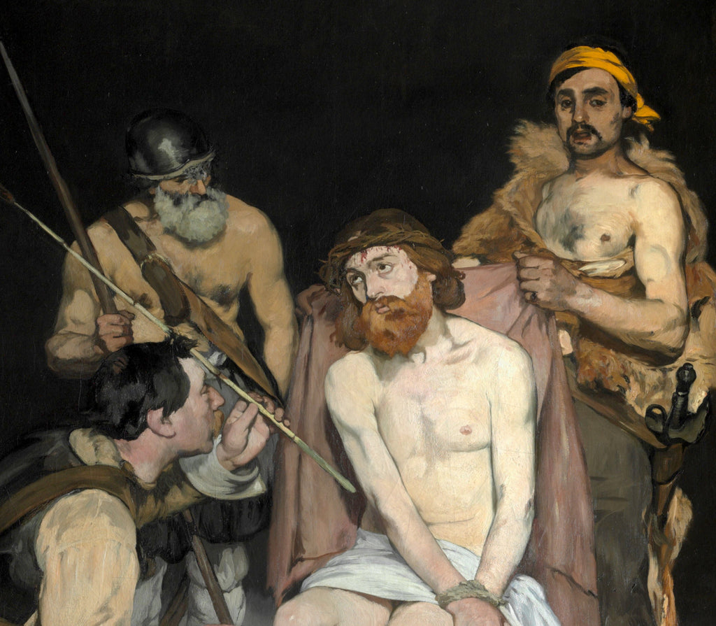 Édouard Manet, French Impressionist Fine Art Print : Jesus Mocked by the Soldiers