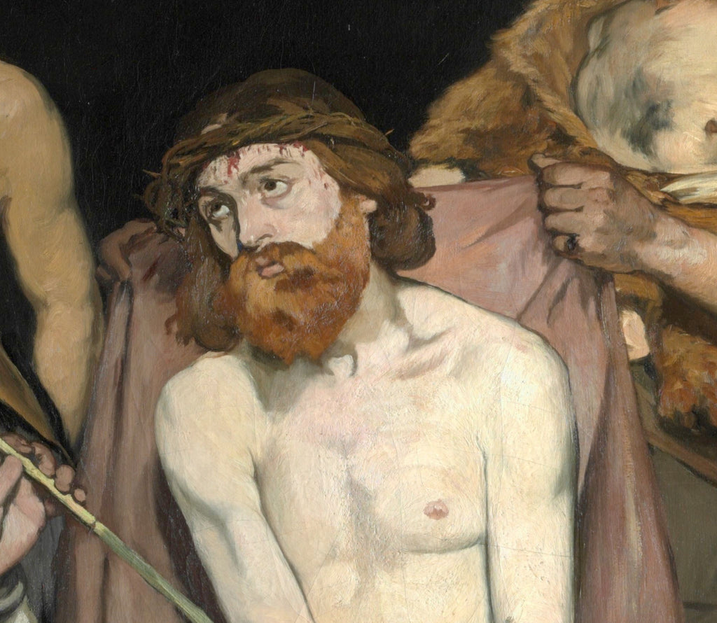 Édouard Manet, French Impressionist Fine Art Print : Jesus Mocked by the Soldiers