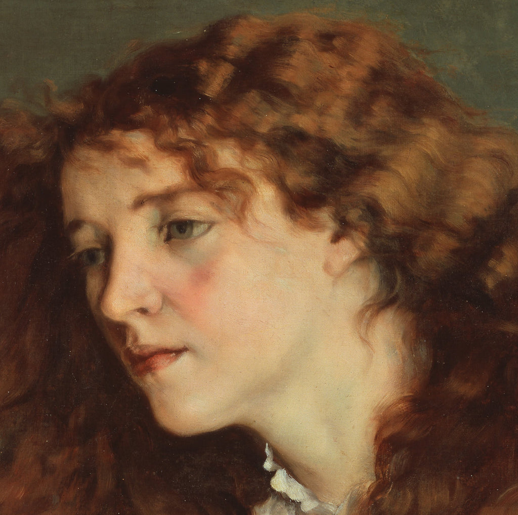 Gustave Courbet Fine Art Print, Jo, the Beautiful Irish Girl