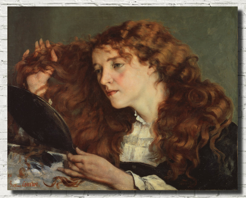 Gustave Courbet Fine Art Print, Jo, the Beautiful Irish Girl