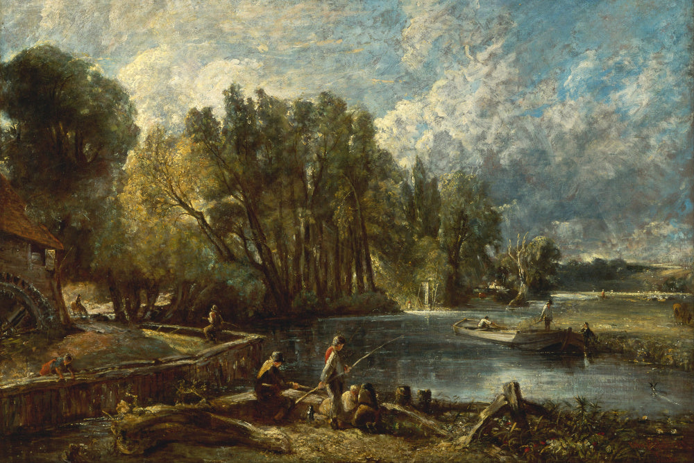 John Constable Fine Art Print : Stratford Mill