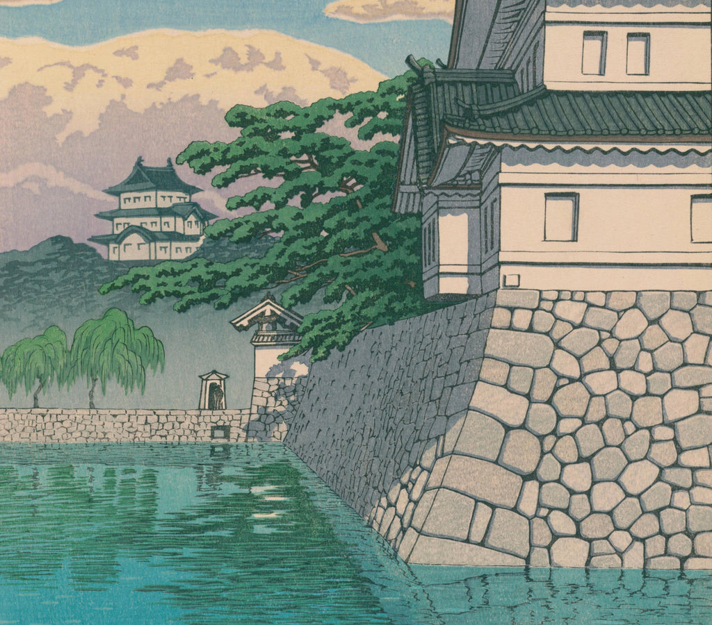 Kikyō Gate, 20 views of Tokyo, Hasui Kawase, Japanese Art Print
