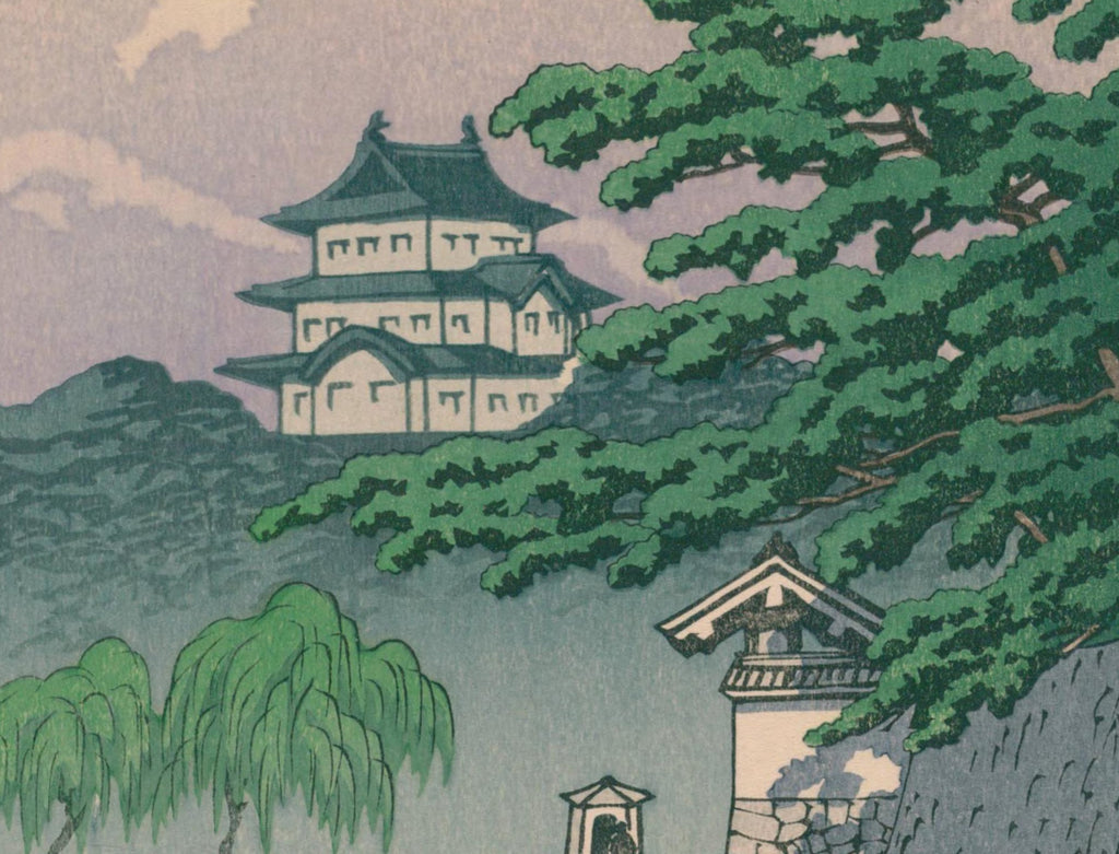 Kikyō Gate, 20 views of Tokyo, Hasui Kawase, Japanese Art Print