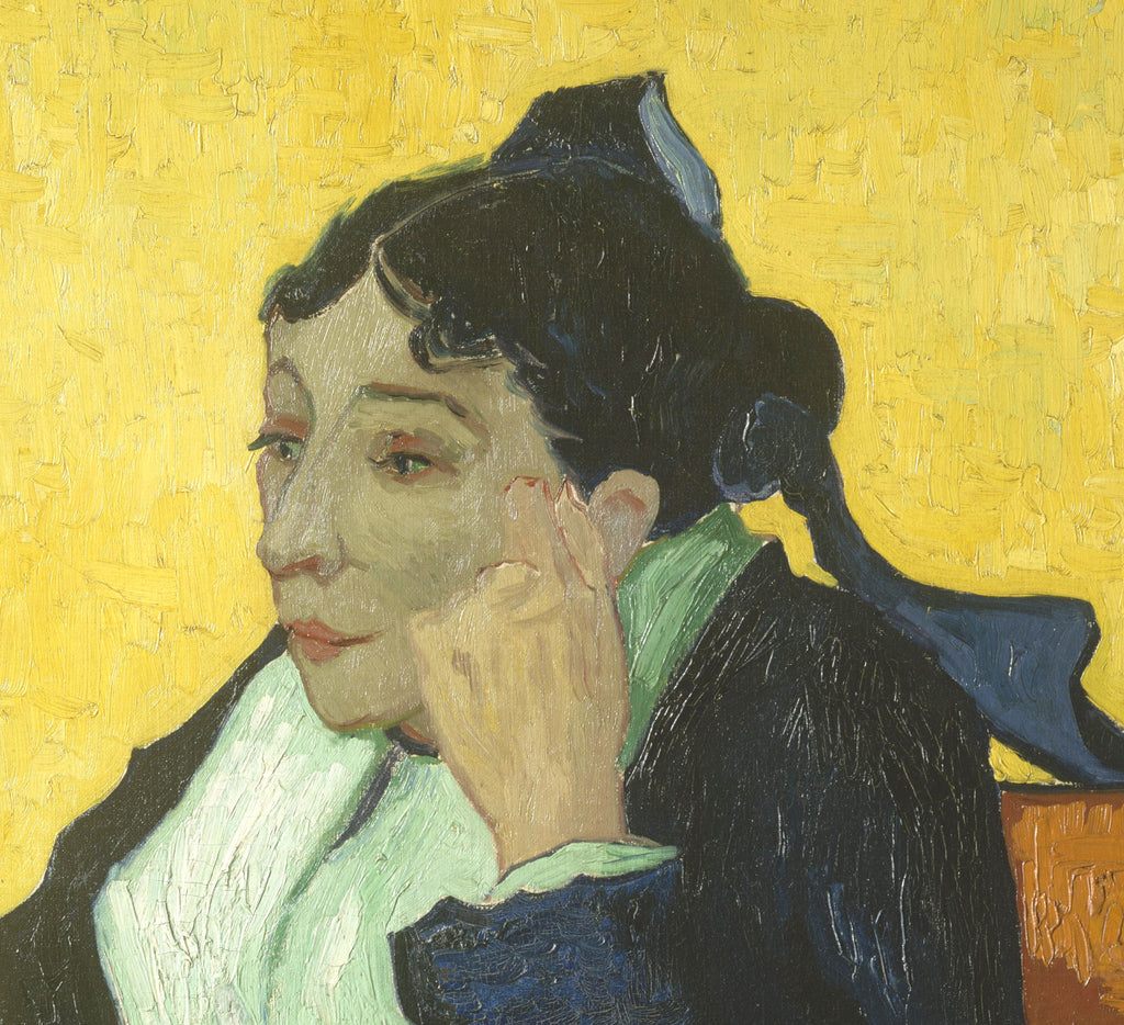 Vincent Van Gogh Fine Art Print, L'Arlésienne (Portrait of Mme Ginoux)