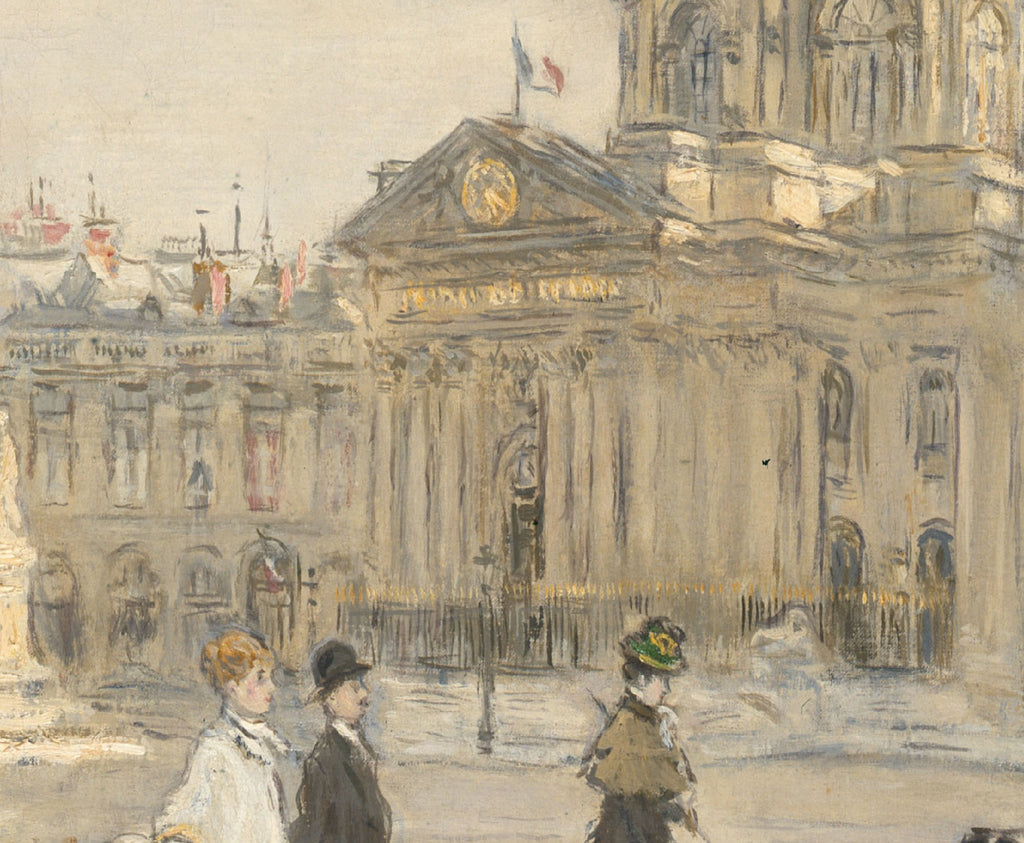 L'Institut, Paris, Jean-François Raffaëlli Fine Art Print