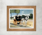 Henri Rousseau Framed Art Print, La Carriole du père Junier