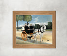 Henri Rousseau Framed Art Print, La Carriole du père Junier